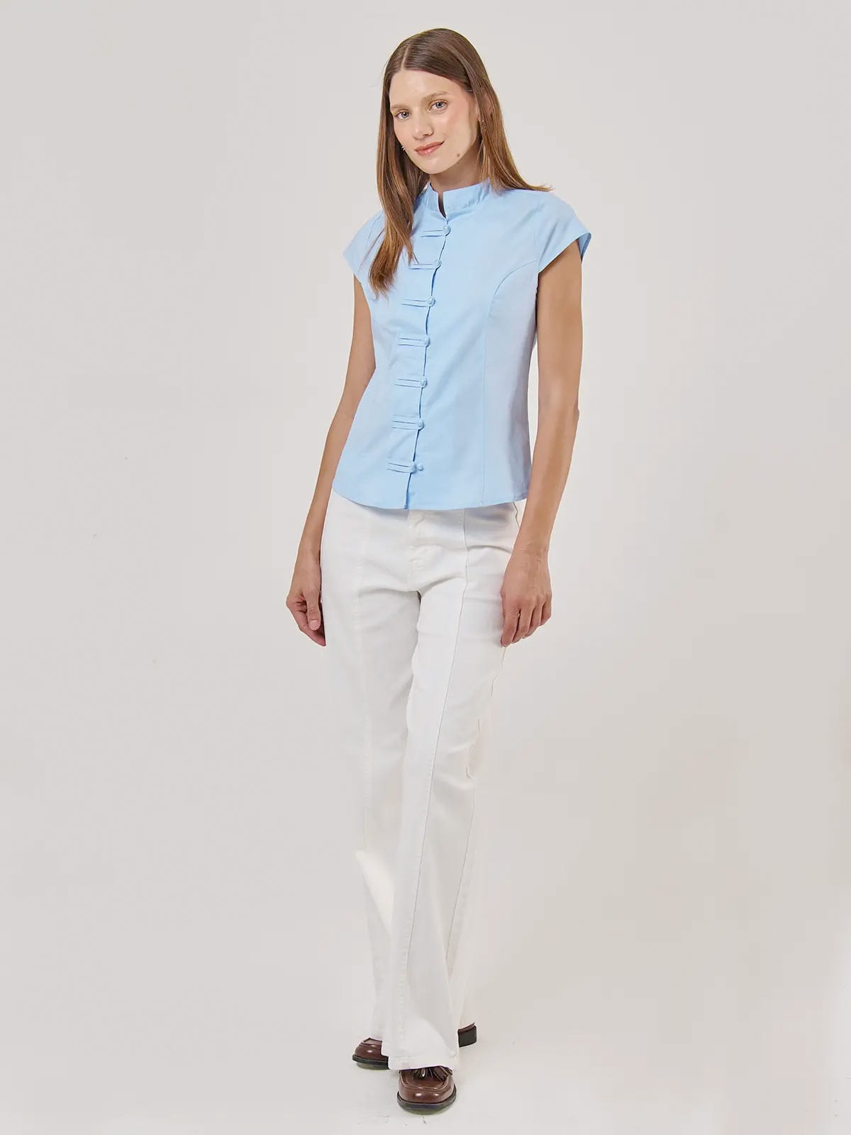 BLUSA MANGA CORTA MUJER NAVIGATA - 5