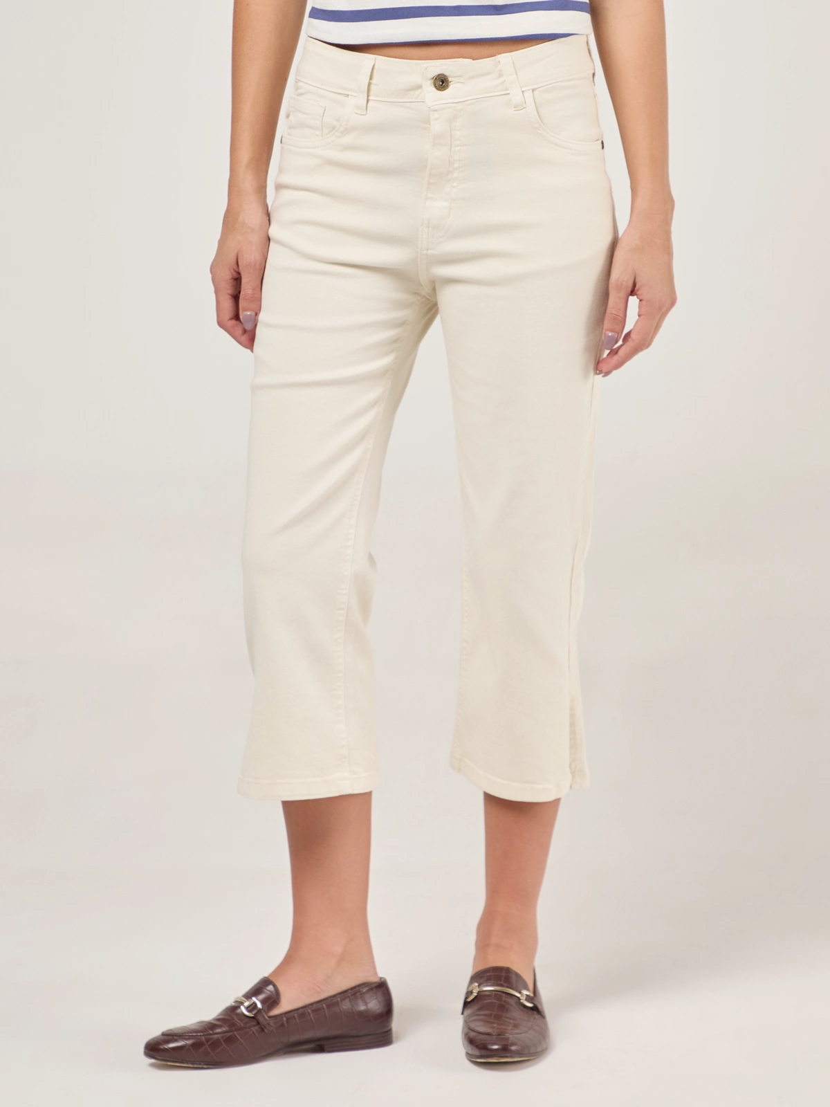 PANTALÓN ALGODÓN CAPRI MUJER NAVIGATA - 5