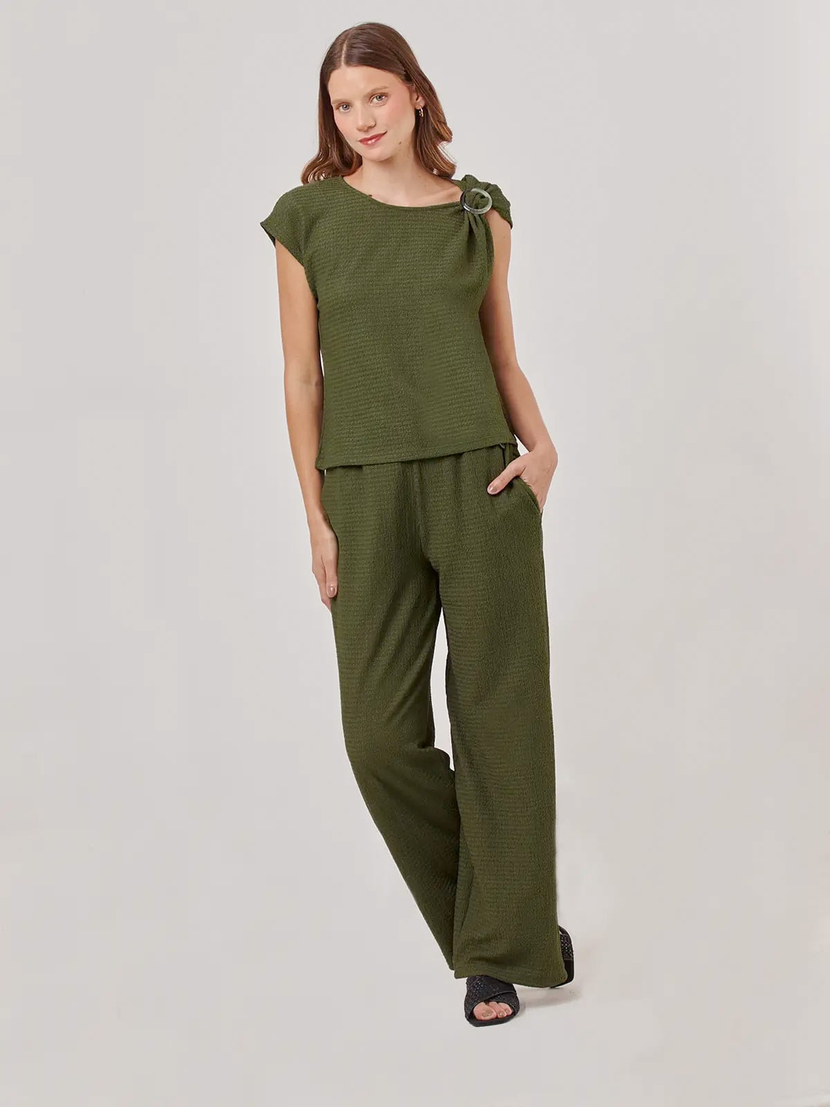PANTALÓN REGULAR MUJER NAVIGATA - 1