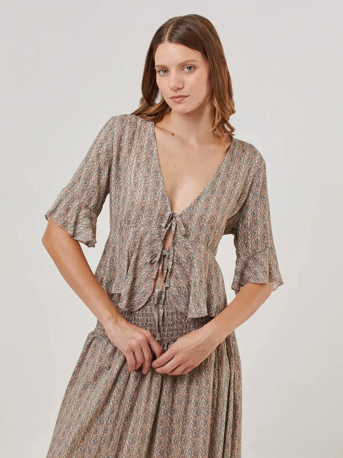 BLUSA MANGA CORTA MUJER TATIENNE - 1