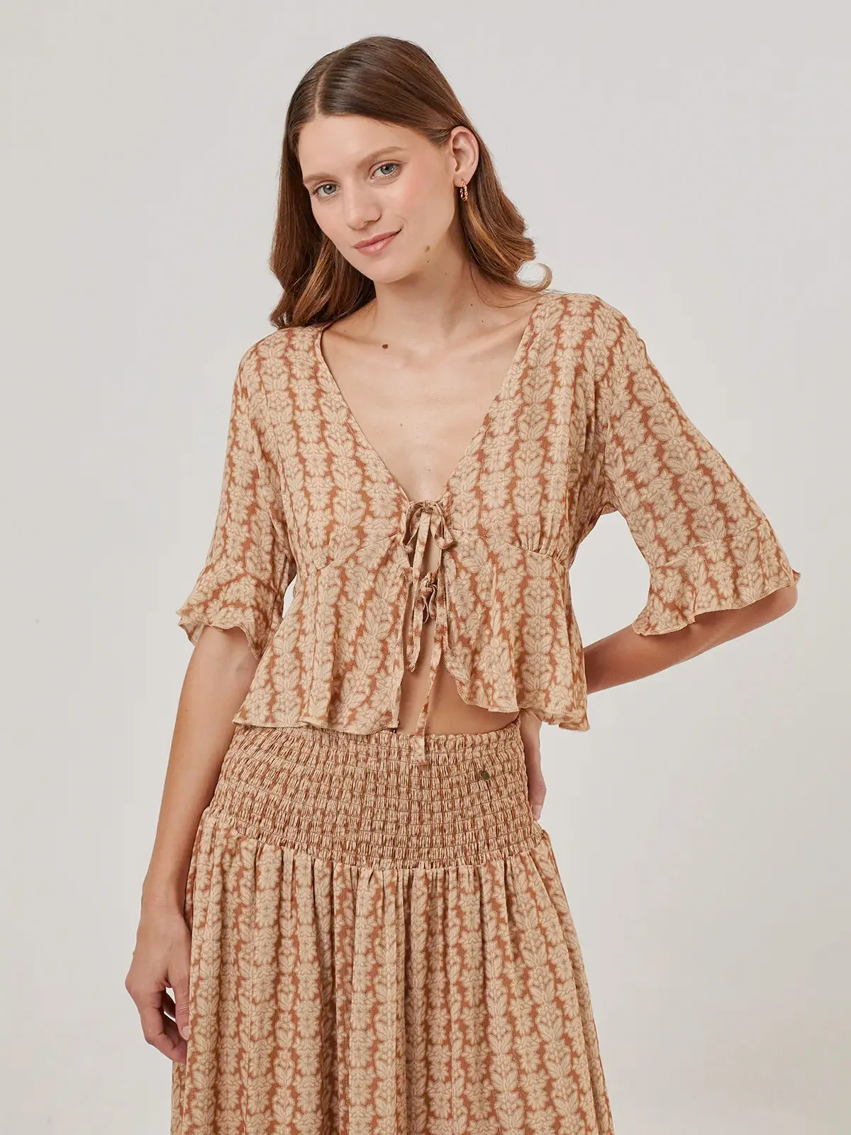 BLUSA MANGA CORTA MUJER TATIENNE - 1