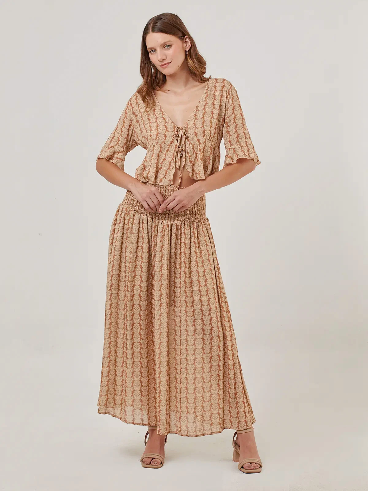FALDA LARGA MUJER TATIENNE - 1