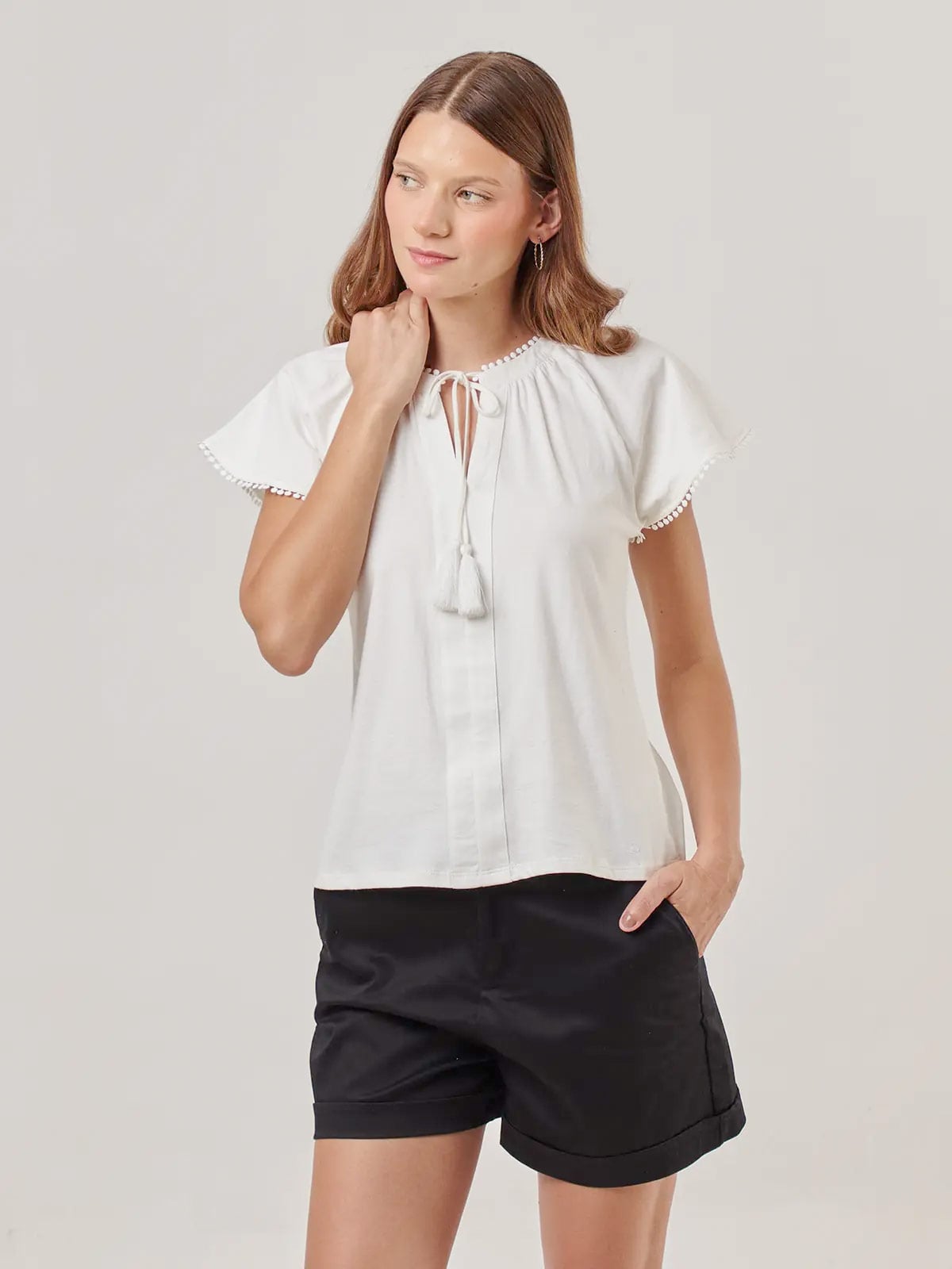 POLO SIN MANGAS ALGODÓN MUJER TATIENNE - 1