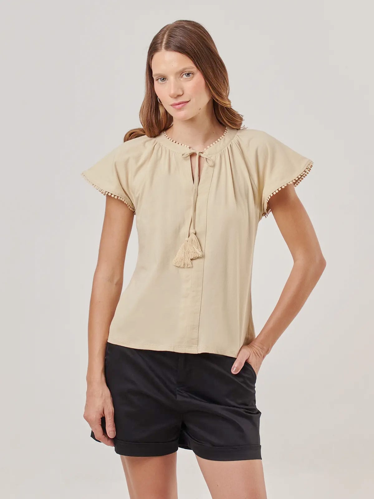 POLO SIN MANGAS ALGODÓN MUJER TATIENNE - 1