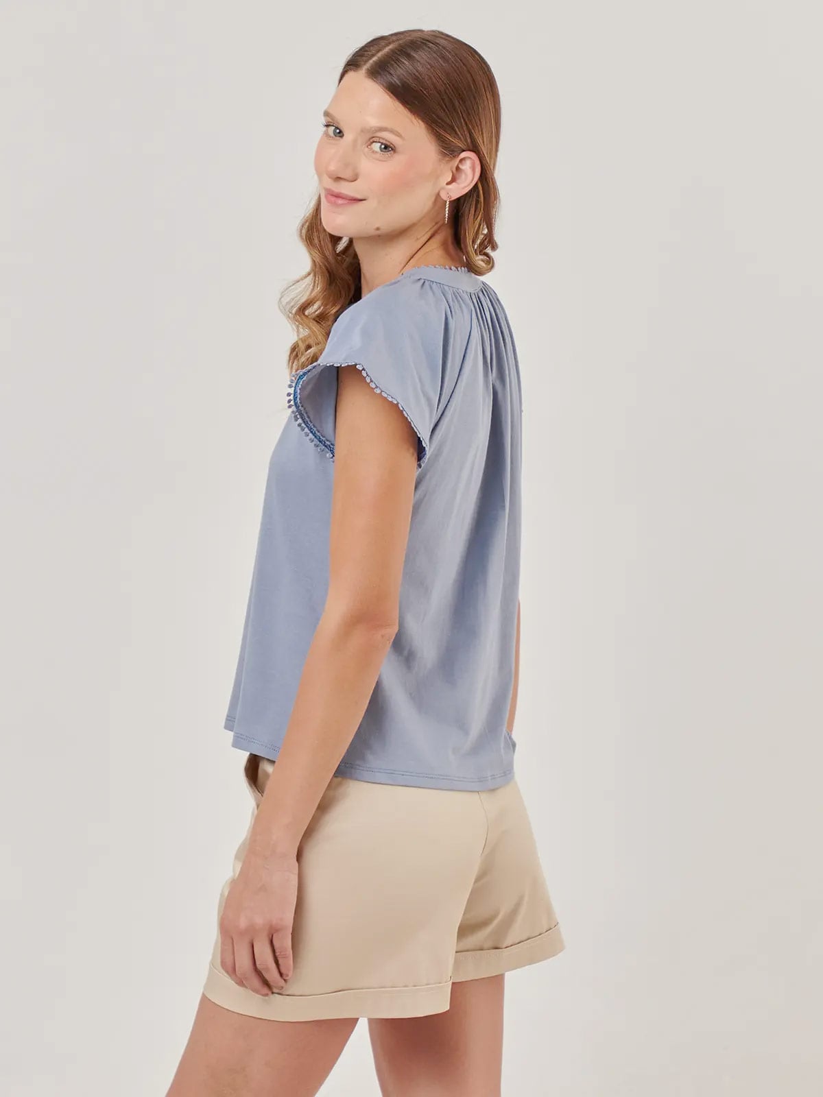 POLO SIN MANGAS ALGODÓN MUJER TATIENNE - 3