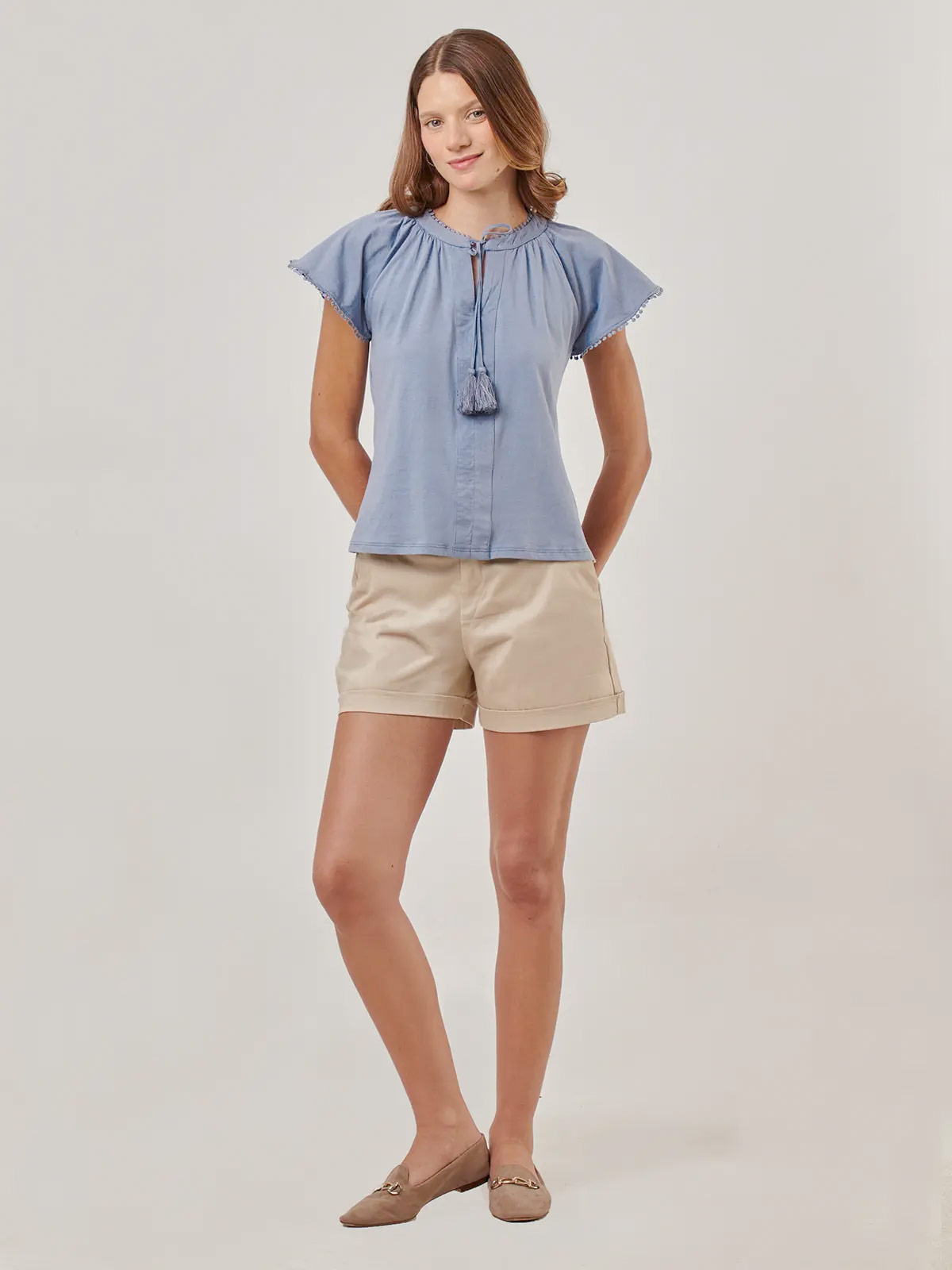 POLO SIN MANGAS ALGODÓN MUJER TATIENNE - 5