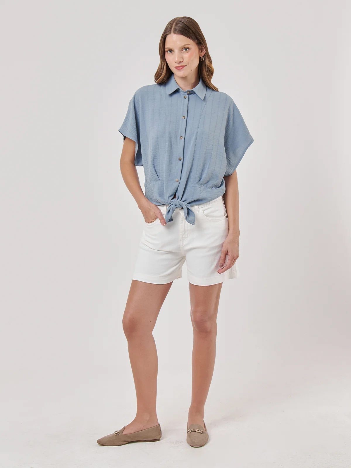 BLUSA MANGA CORTA MUJER NAVIGATA - 5