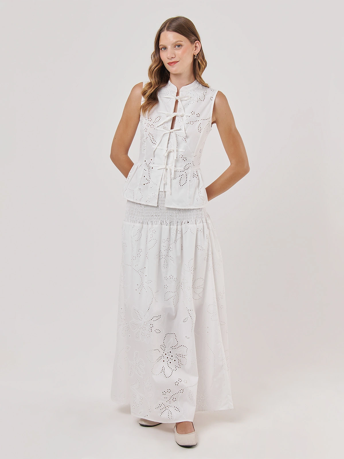 BLUSA MANGA CORTA ALGODÓN MUJER NAVIGATA - 5