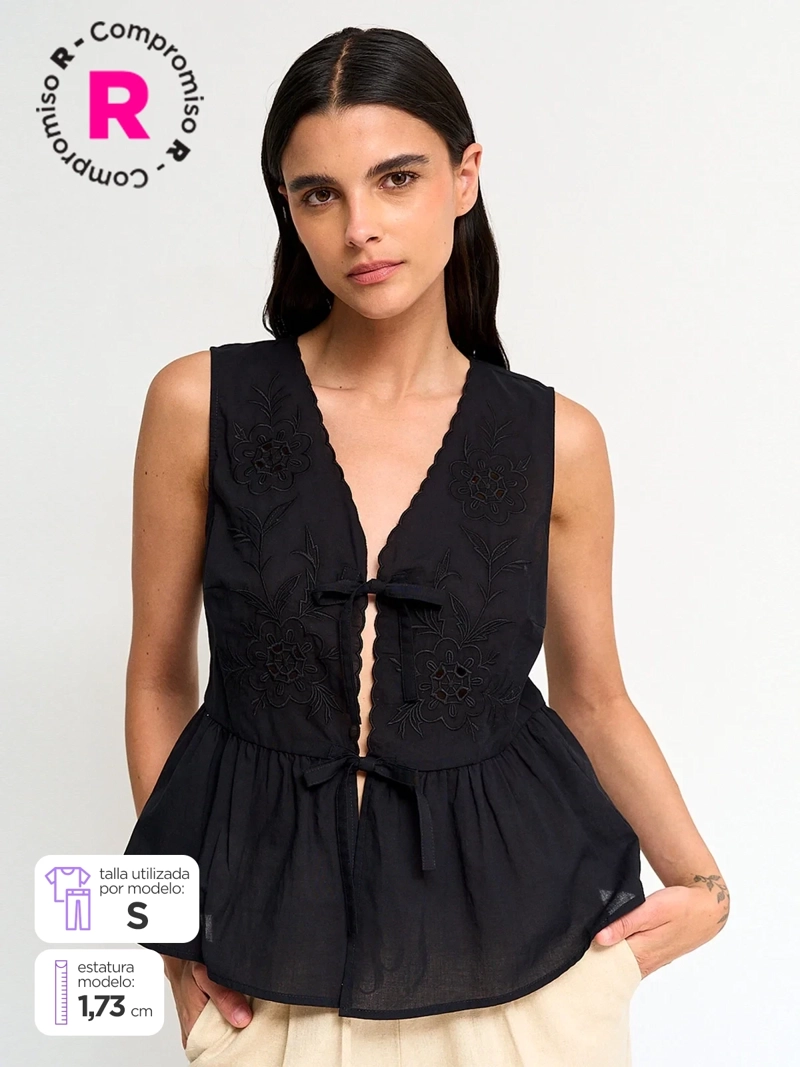 BLUSA SIN MANGAS MUJER MARQUIS WUDO - 1