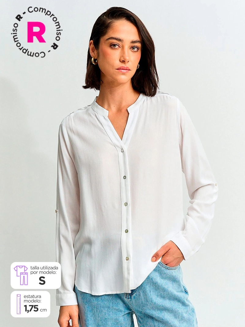 BLUSA MANGA LARGA MUJER MARQUIS LAURA - 1