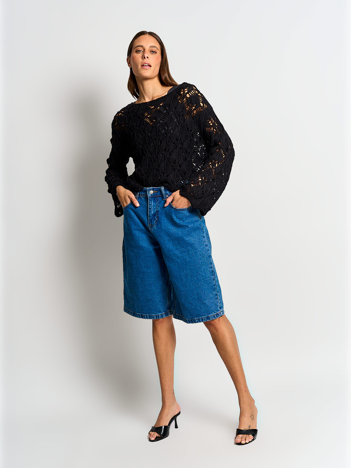 SWEATER MUJER MARQUIS CALADO - 4