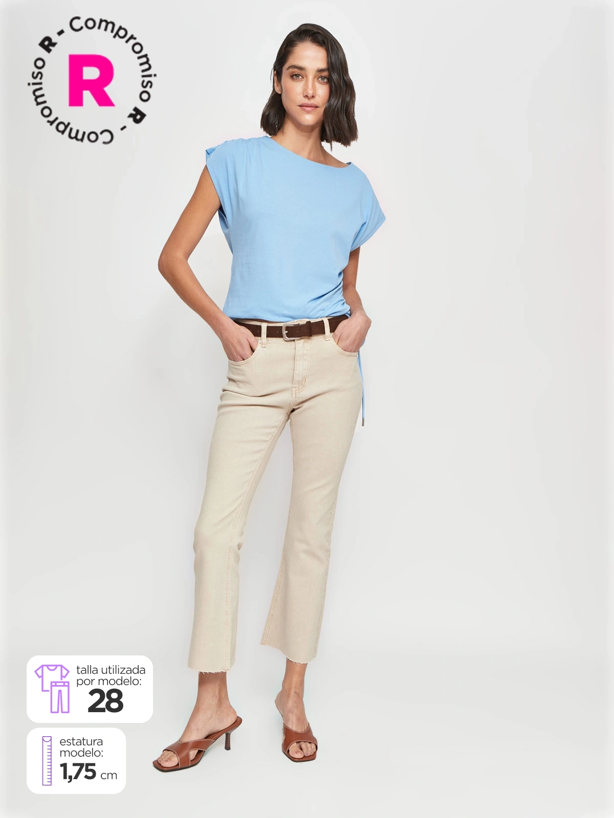 JEANS REGULAR MUJER MARQUIS BLARE - 1