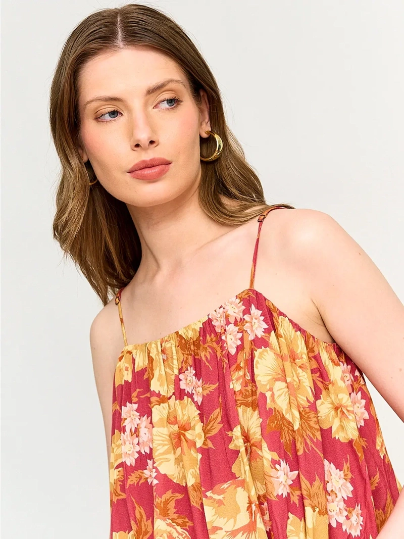 BLUSA SIN MANGAS MUJER MARQUIS TERRACOTA - 3