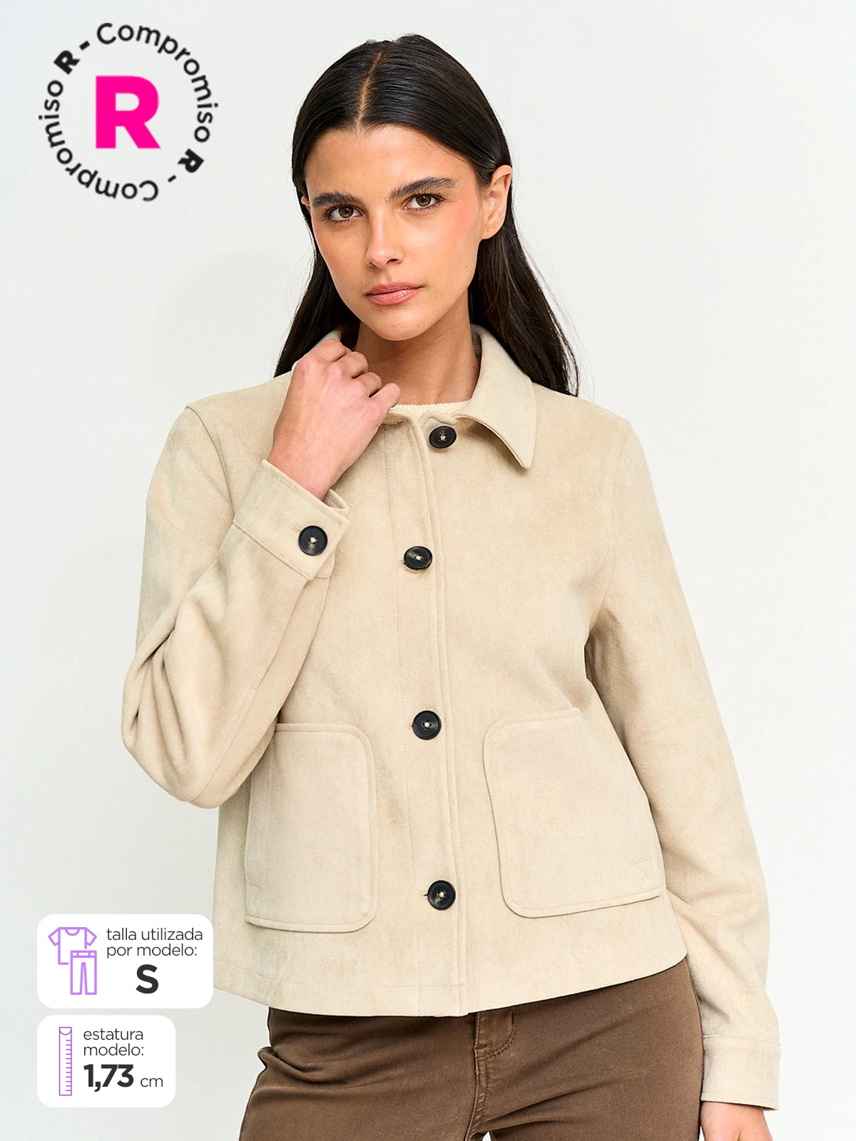 CASACA MUJER MARQUIS SUEDE - 1