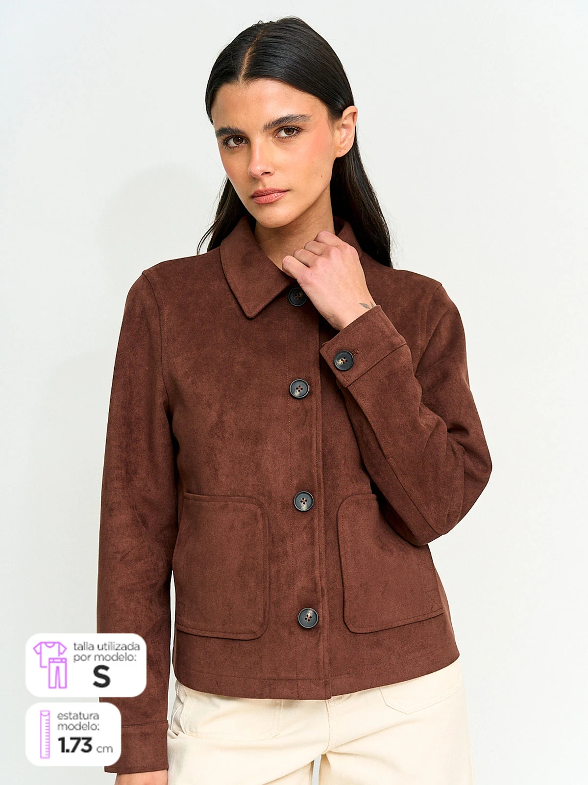 CASACA MUJER MARQUIS SUEDE - 1