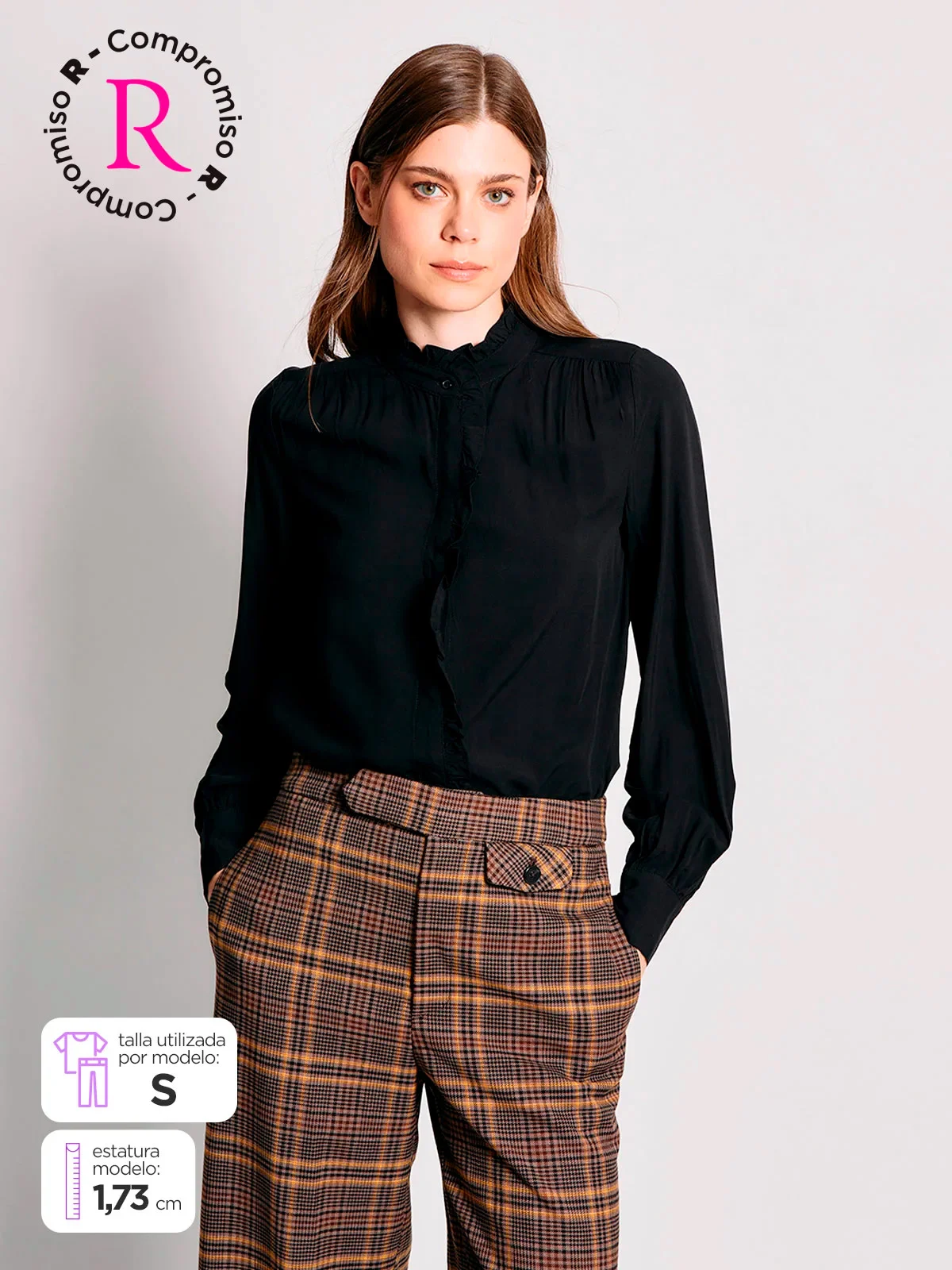 BLUSA MANGA LARGA MUJER MARQUIS ORTIZ - 1