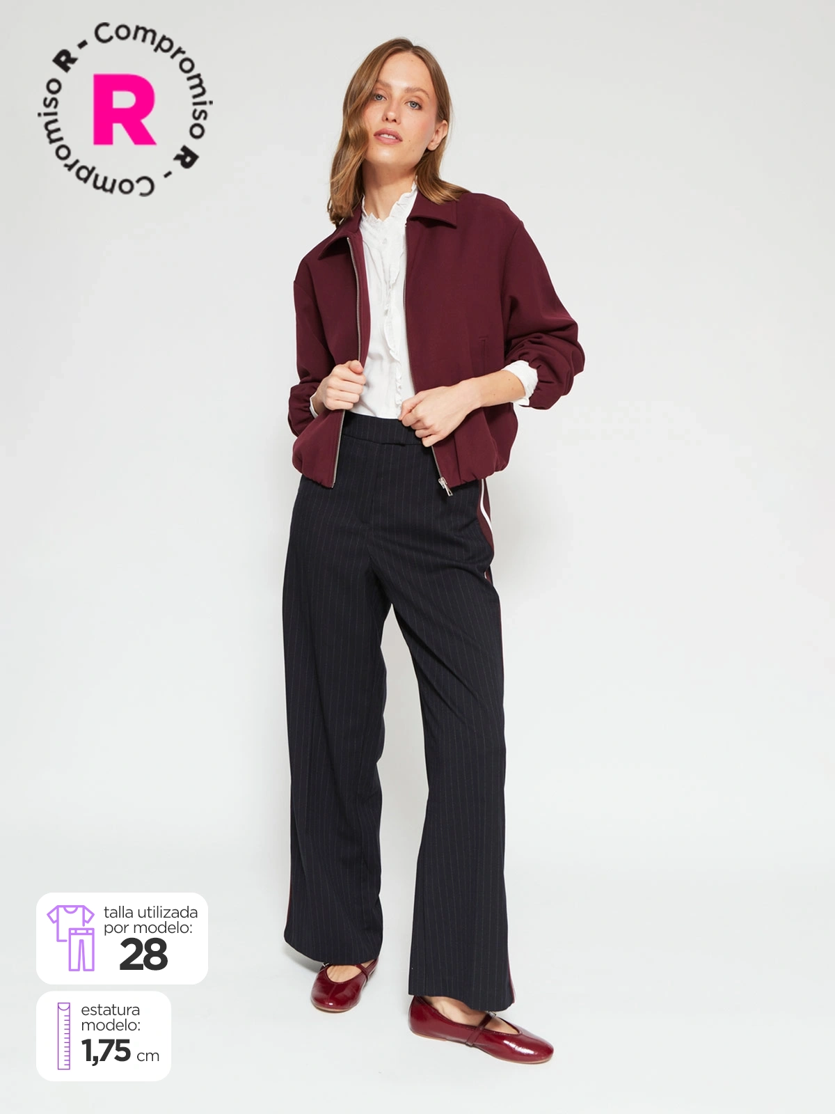 PANTALÓN REGULAR MUJER MARQUIS LOOP - 1