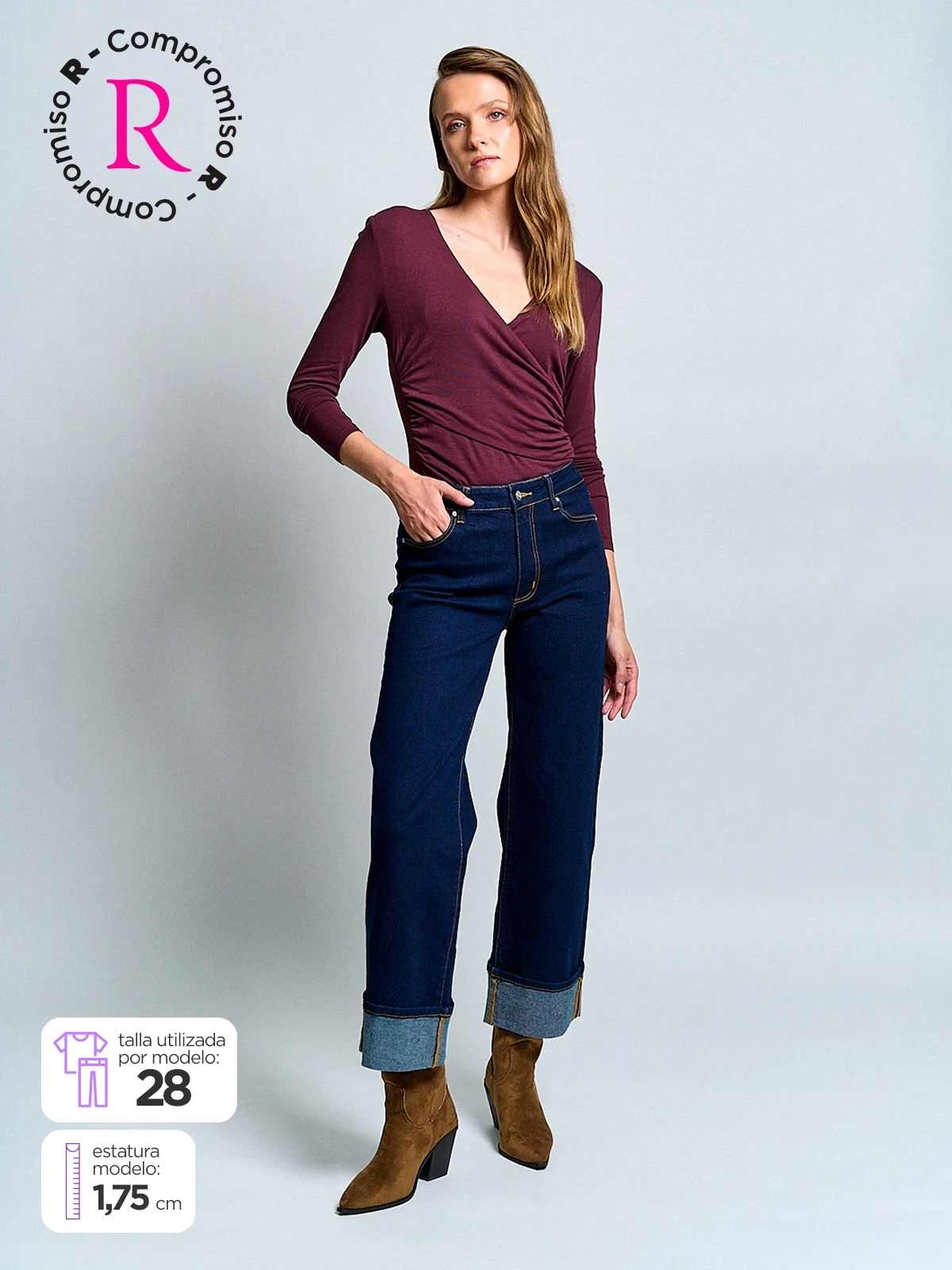 JEANS REGULAR MUJER MARQUIS TOLD - 1