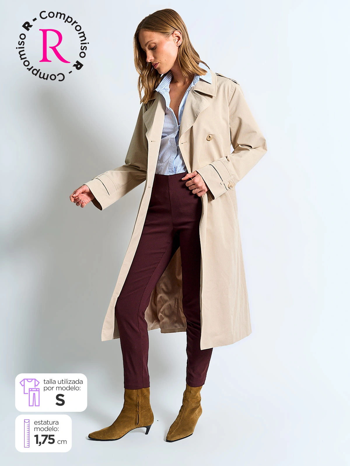 PANTALÓN REGULAR MUJER MARQUIS DALZA - 1