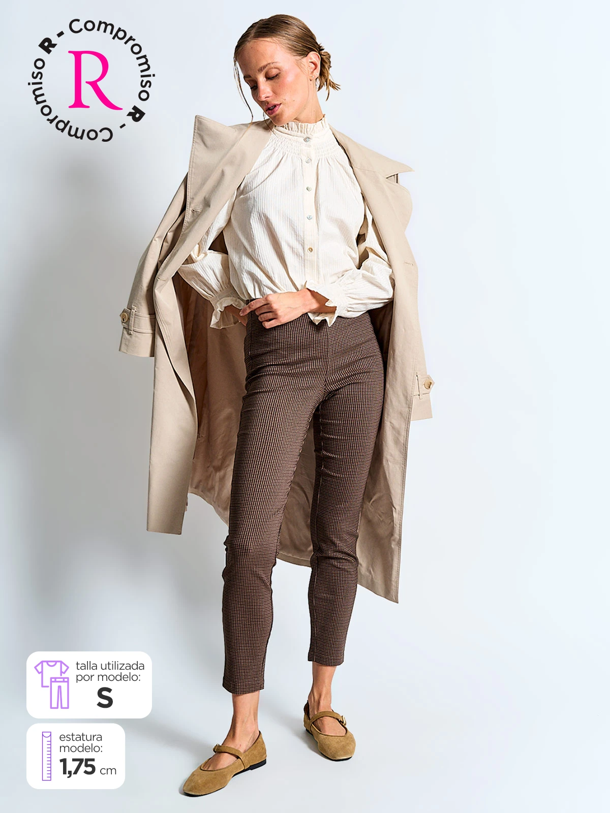 PANTALÓN REGULAR MUJER MARQUIS DALZA - 1