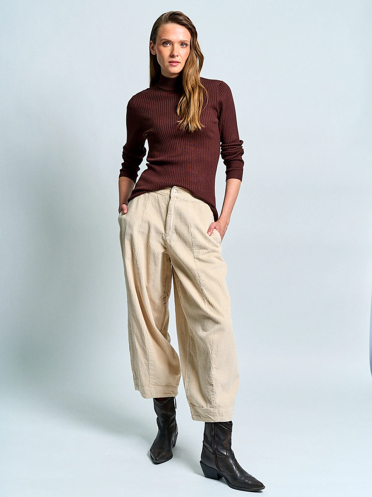SWEATER MUJER MARQUIS MOCK - 4