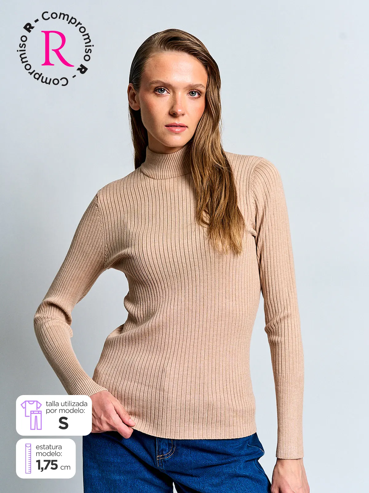 SWEATER MUJER MARQUIS MOCK - 1