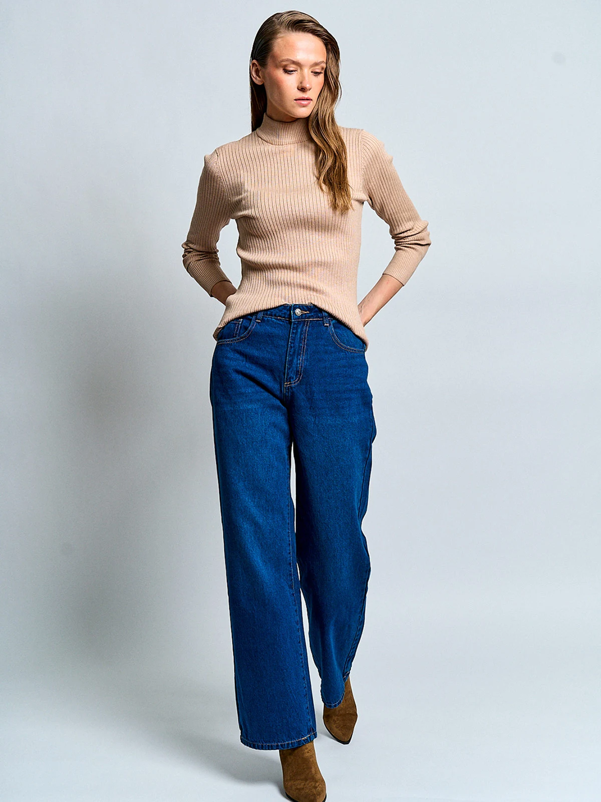 SWEATER MUJER MARQUIS MOCK - 4