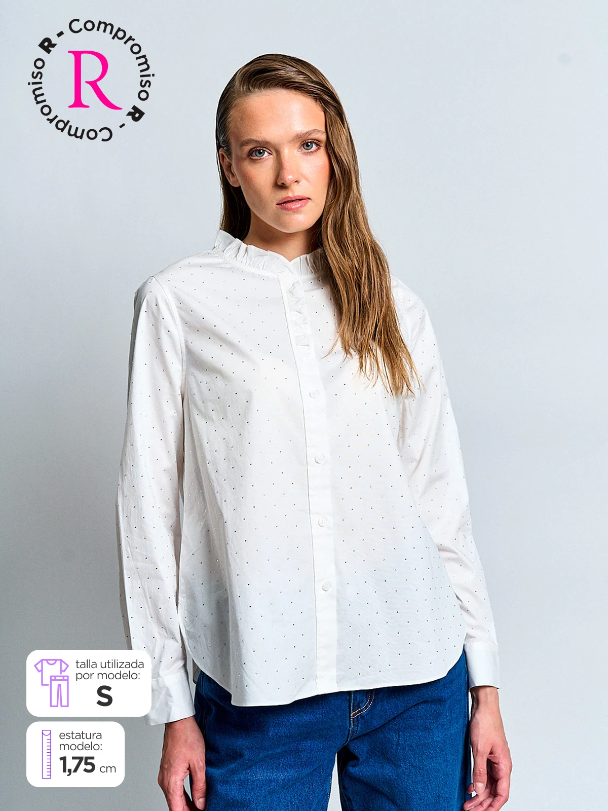 BLUSA MANGA LARGA MUJER MARQUIS TACHA - 1