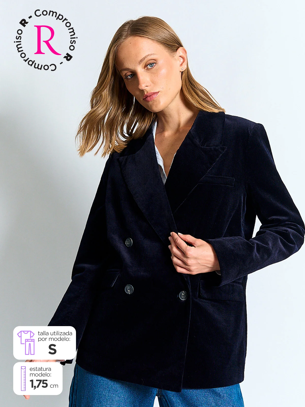 BLAZER MUJER MARQUIS LARGO ETEL - 1