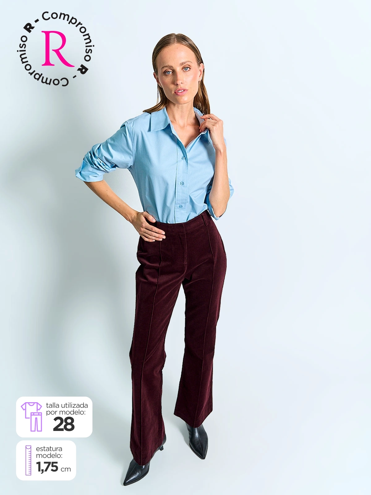 PANTALÓN REGULAR MUJER MARQUIS ETEL - 1