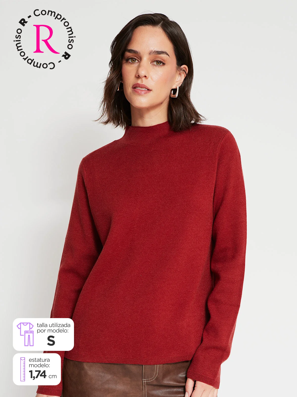 SWEATER MUJER MARQUIS ALTO - 1