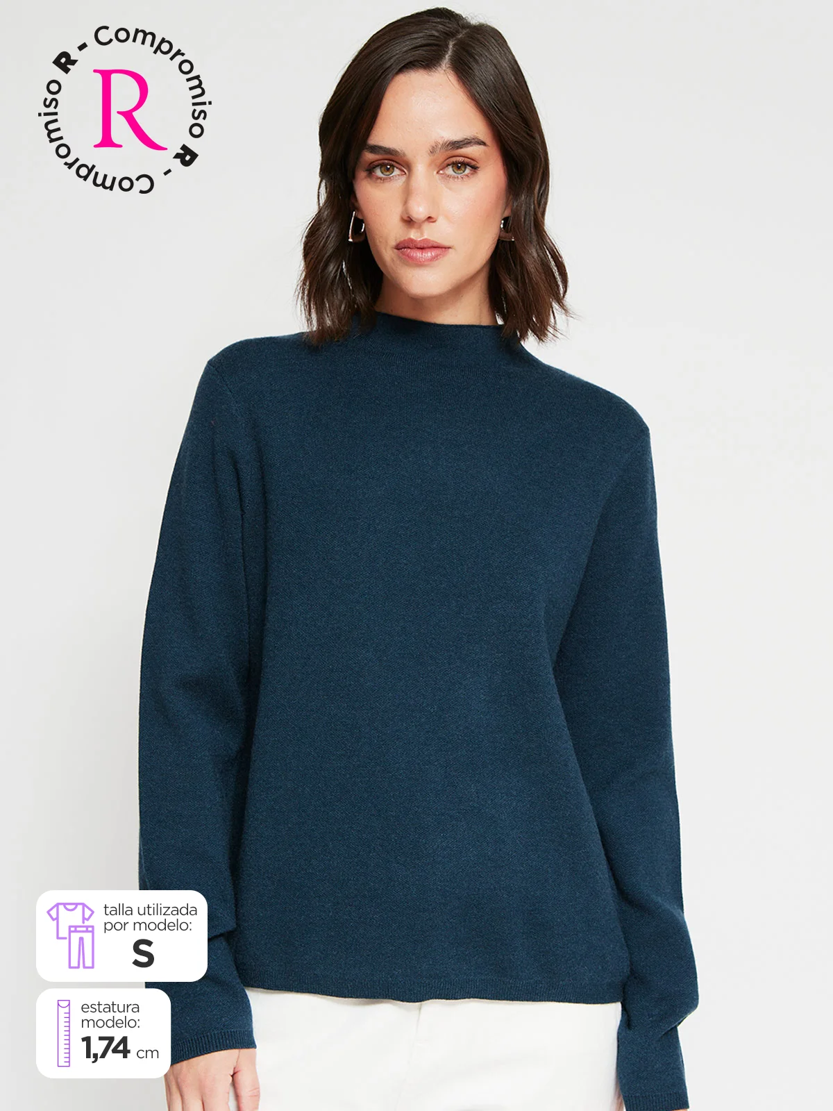 SWEATER MUJER MARQUIS ALTO - 1