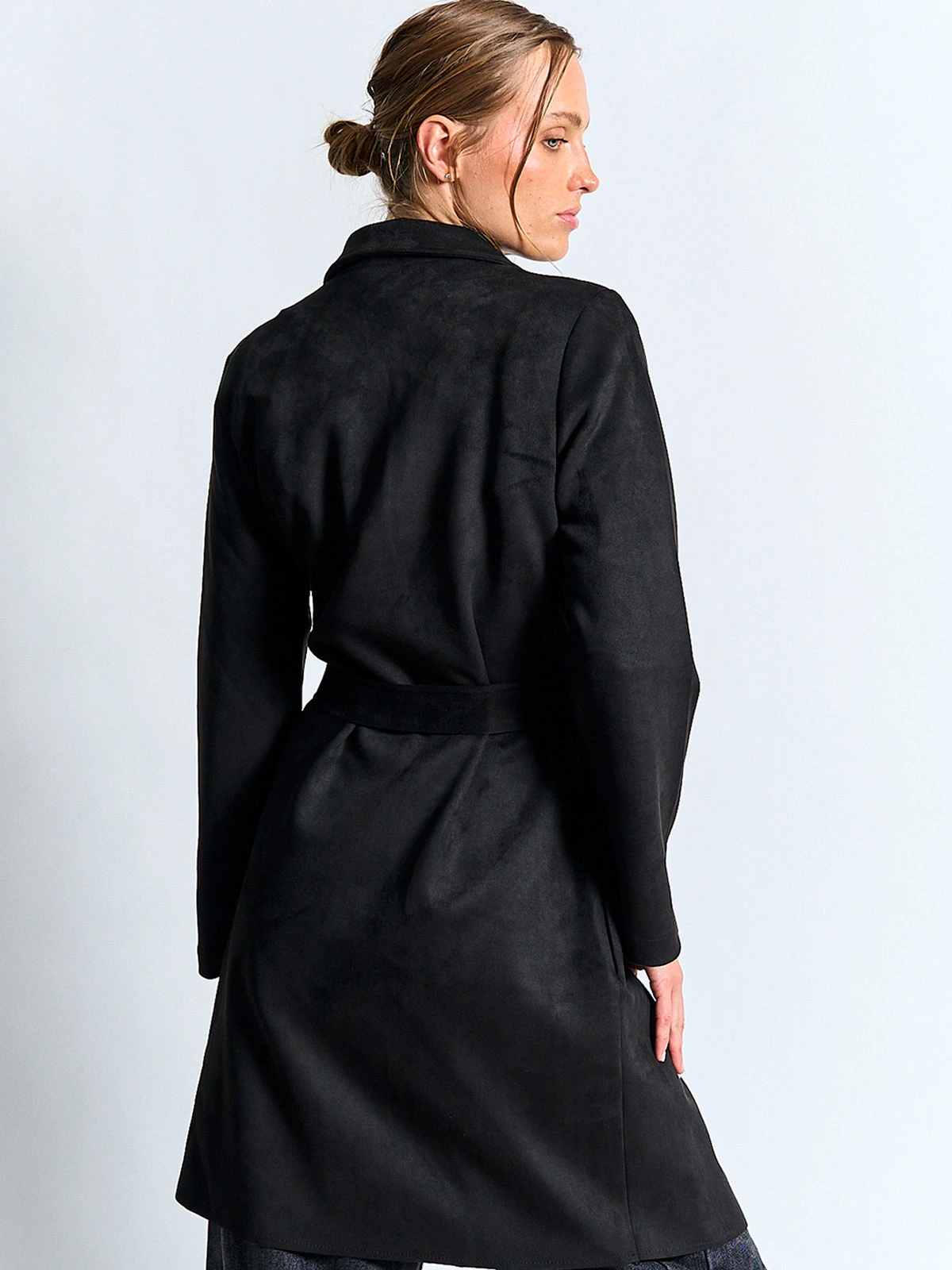 ABRIGO MUJER MARQUIS LARGO SUEDE - 2