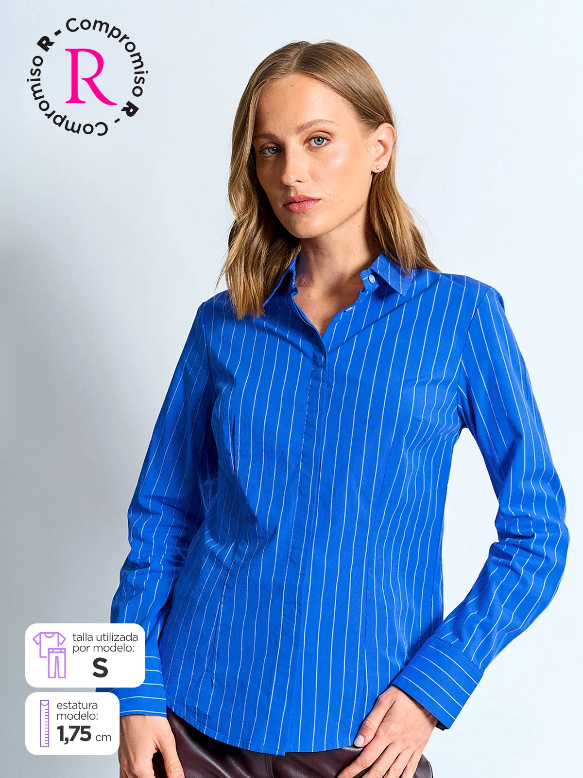 BLUSA MANGA LARGA MUJER MARQUIS FOFFICE - 1