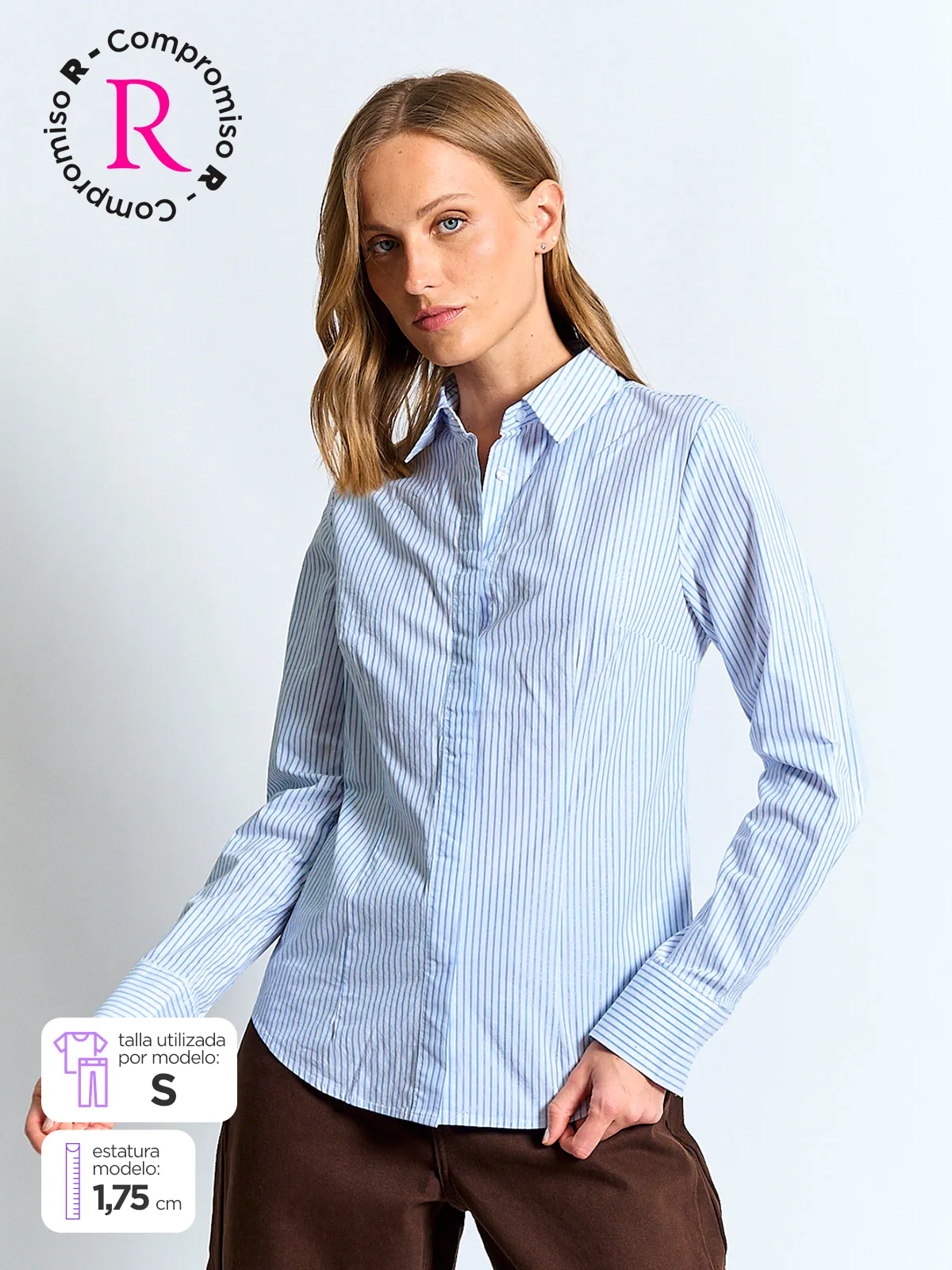 BLUSA MANGA LARGA MUJER MARQUIS FOFFICE - 1