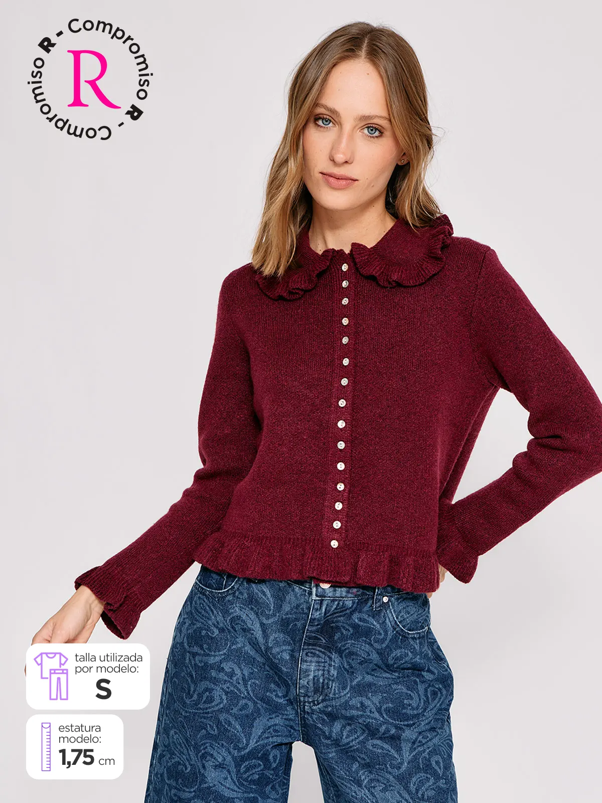 SWEATER MUJER MARQUIS RULO - 1