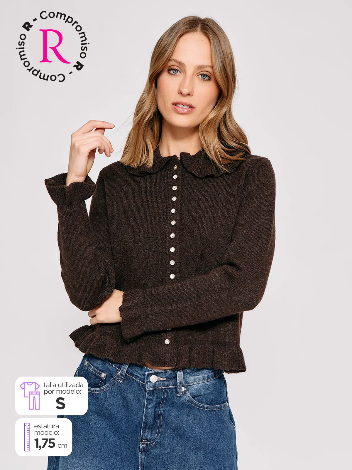 SWEATER MUJER MARQUIS RULO - 1