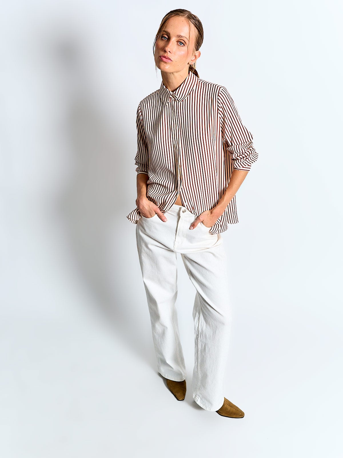 BLUSA MANGA LARGA MUJER MARQUIS CROMA - 4