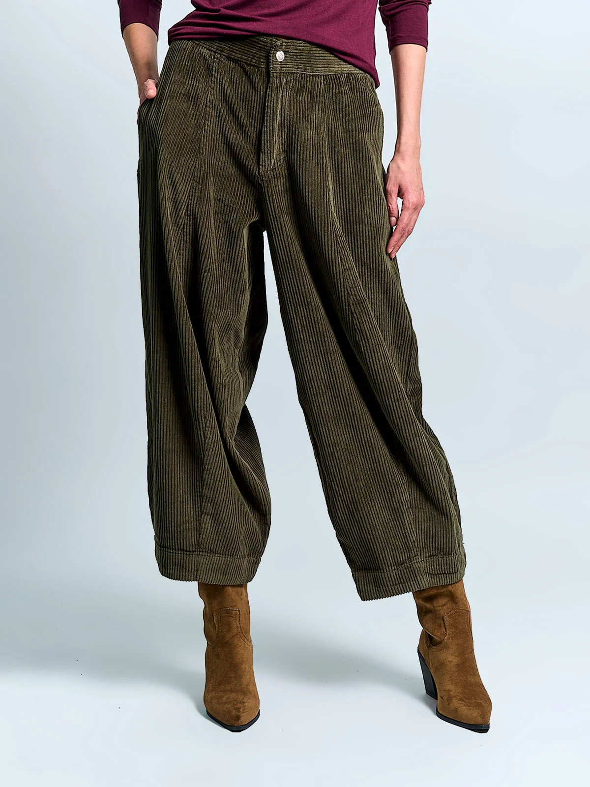 PANTALÓN REGULAR MUJER MARQUIS HUBERT - 2
