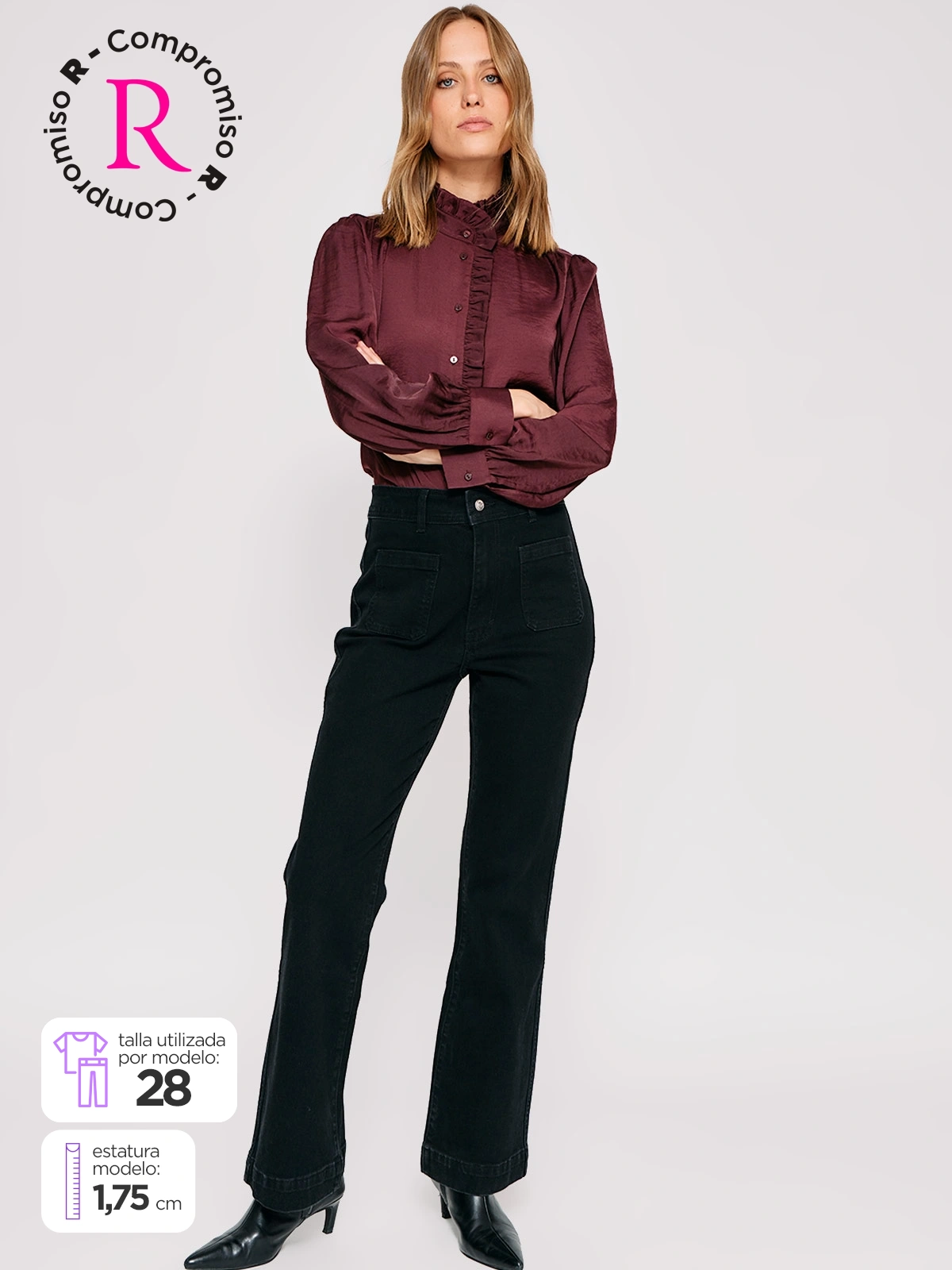JEANS MUJER MARQUIS RETRO - 1