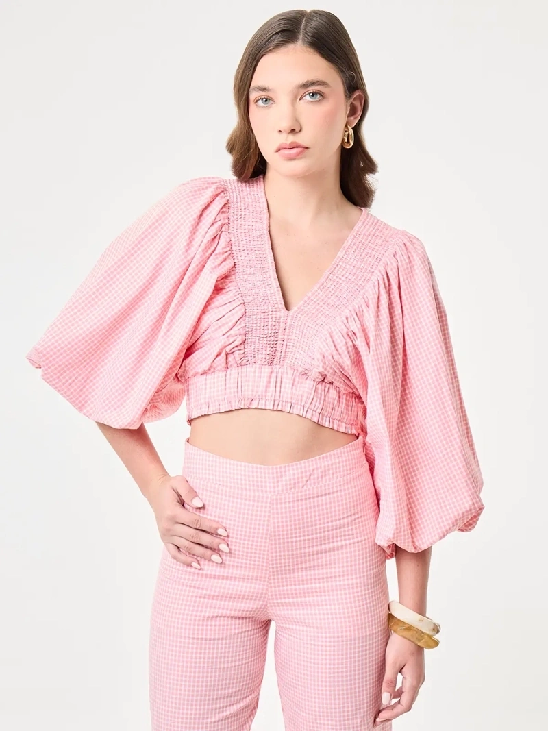 BLUSA MUJER MARQUIS VICHY - 2