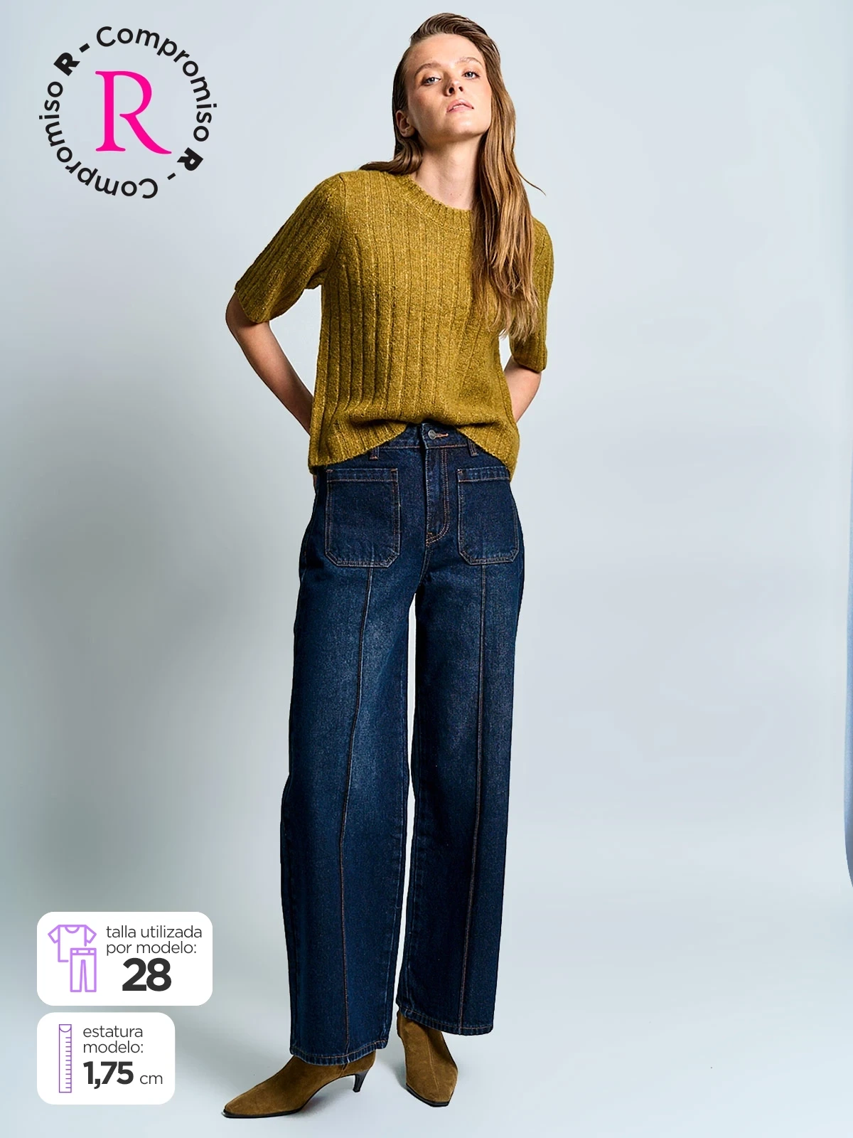 JEANS REGULAR MUJER MARQUIS HOLLY - 1