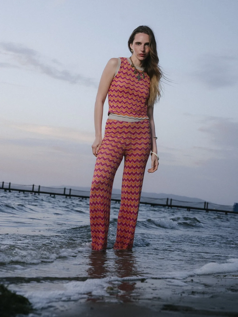 PANTALÓN REGULAR MUJER MARQUIS TEJIDO SET - 1
