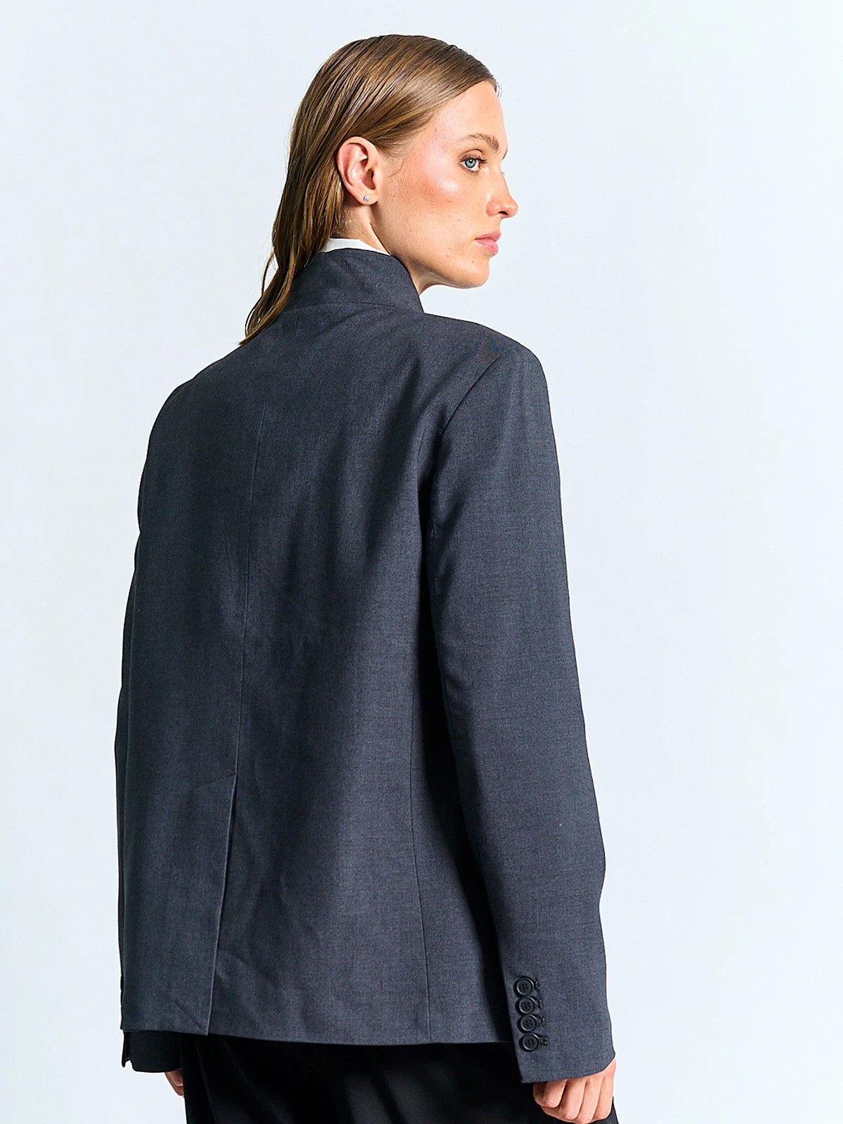 BLAZER MUJER MARQUIS LARGO GRAY - 5