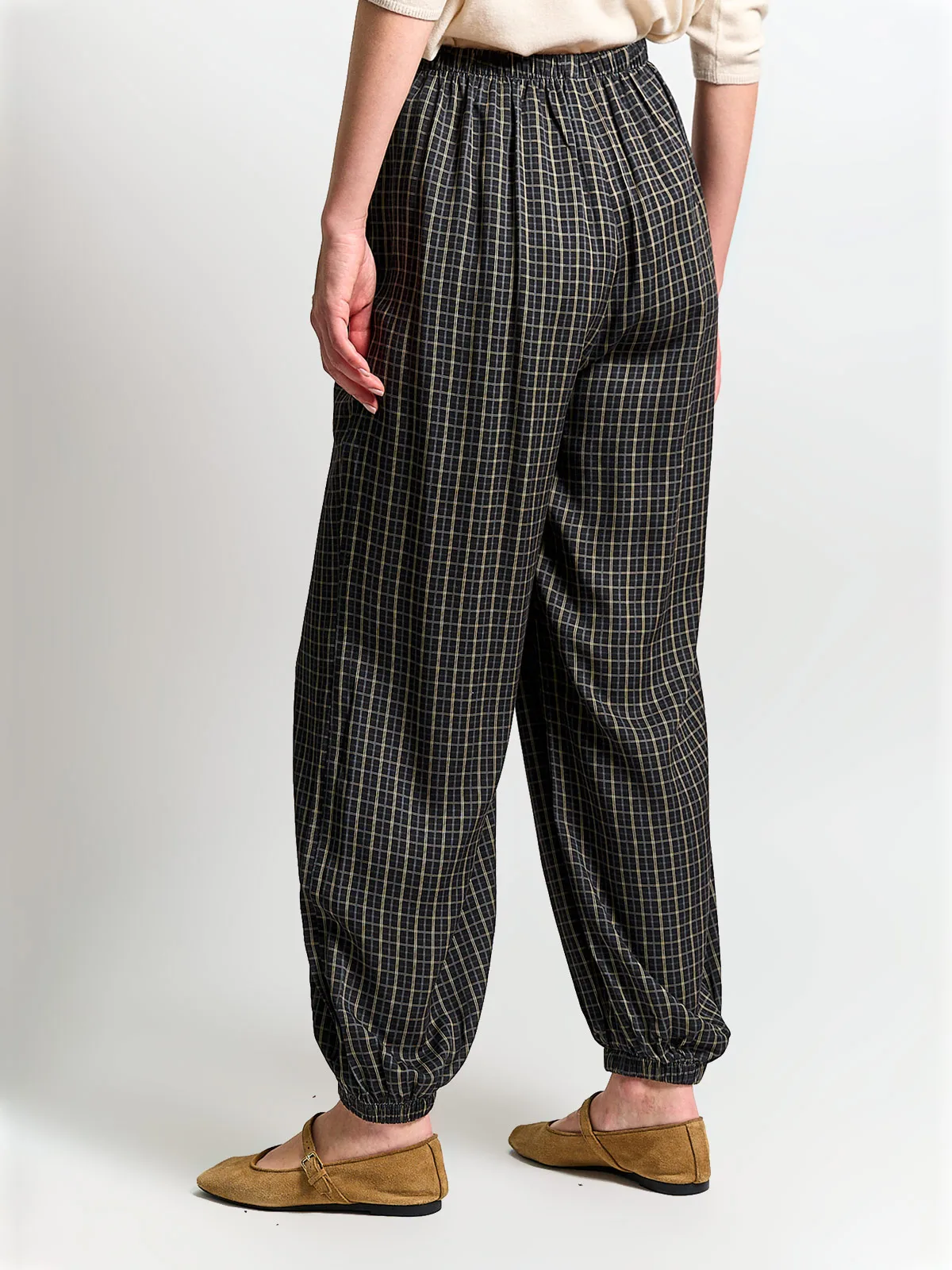 PANTALÓN MUJER MARQUIS CUADROS - 3