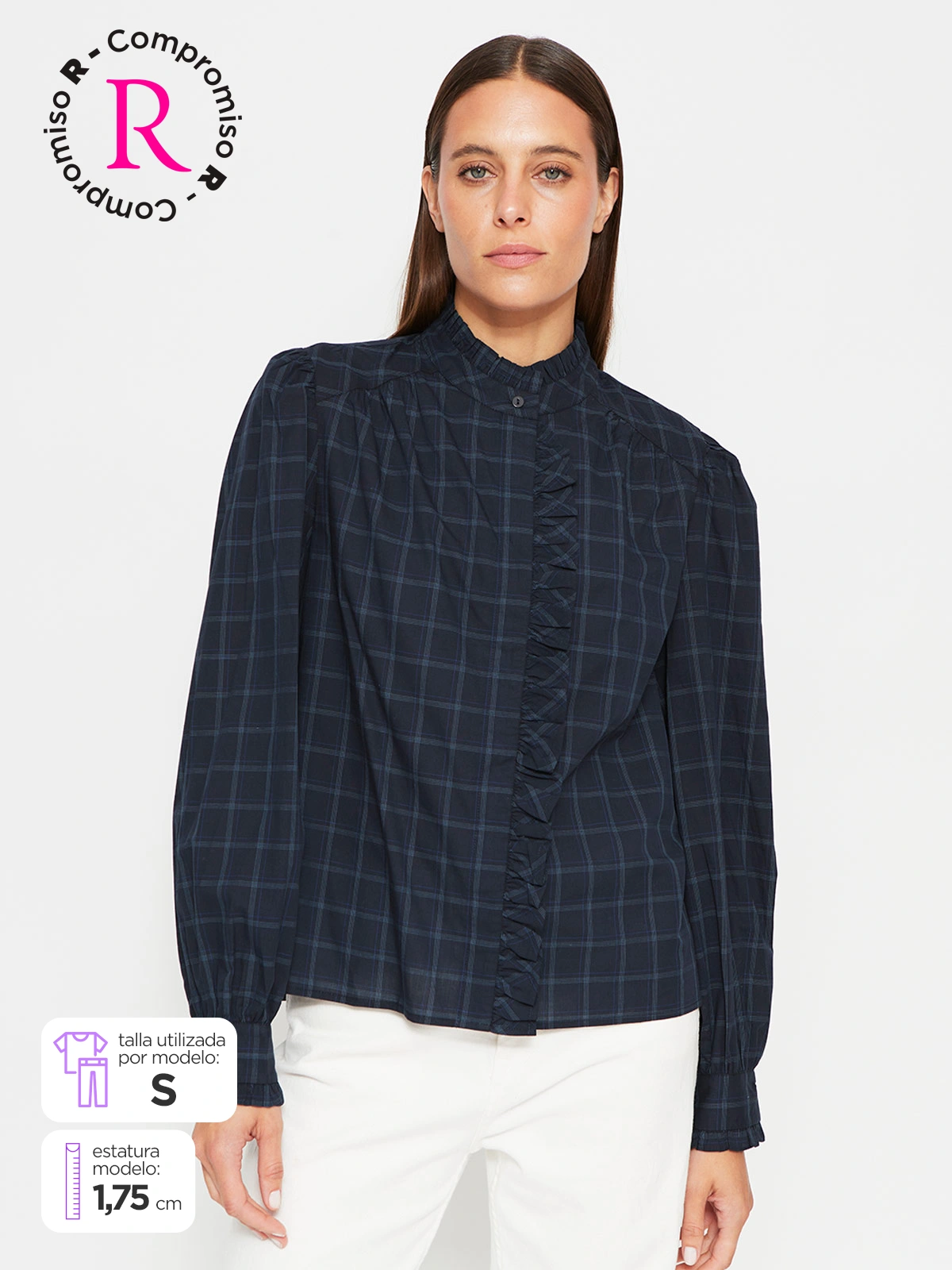 BLUSA MANGA LARGA MUJER MARQUIS HERNA - 1