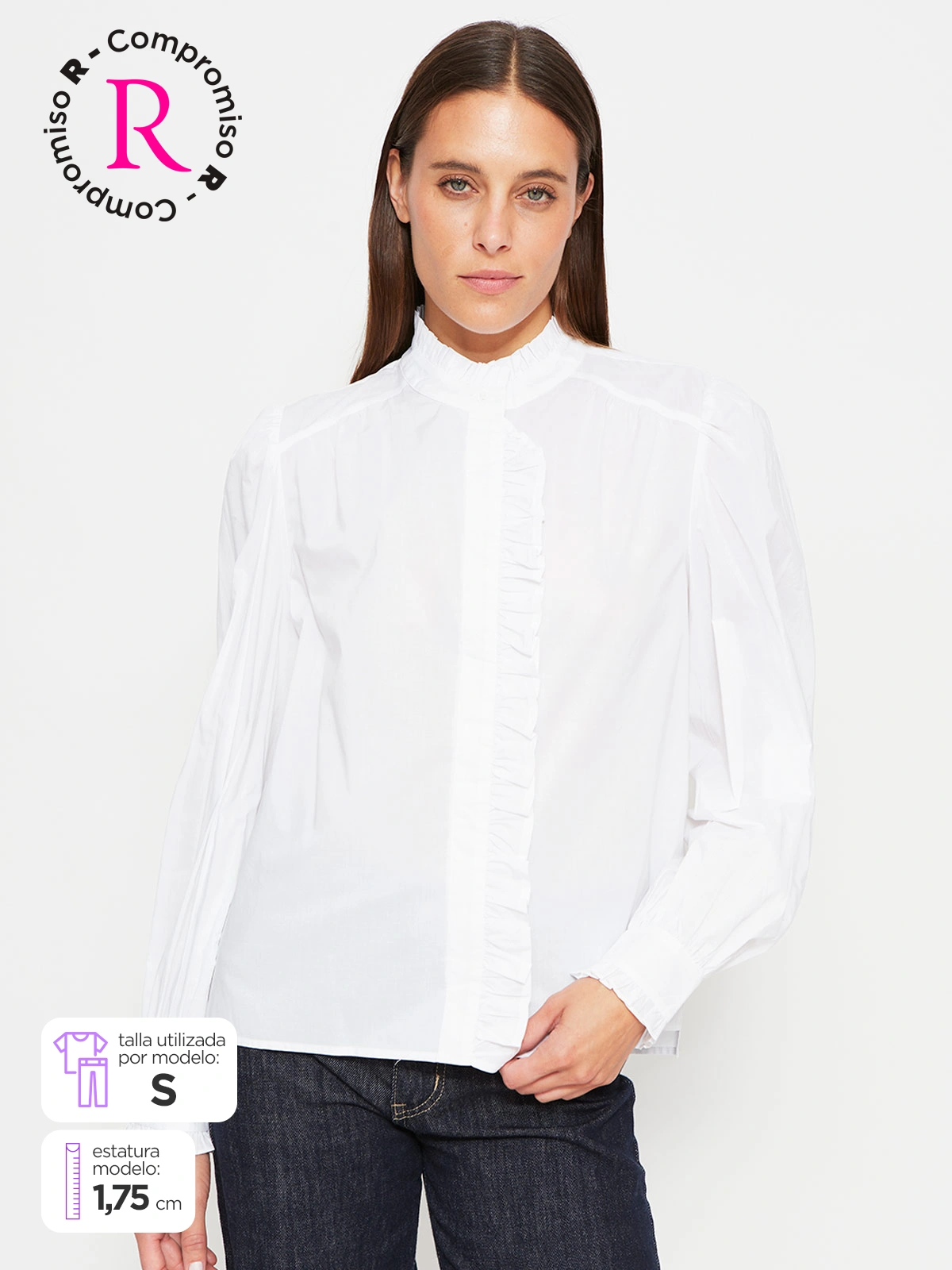 BLUSA MANGA LARGA MUJER MARQUIS HERNA - 1