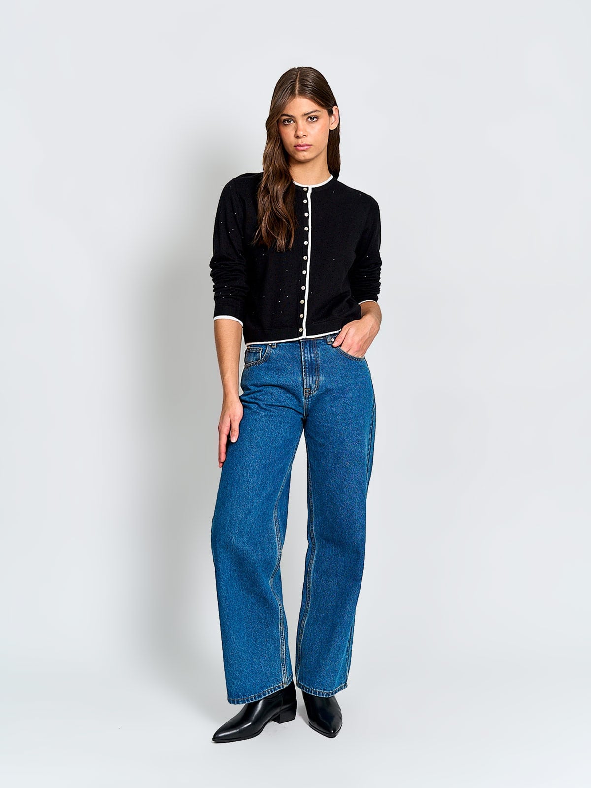 CARDIGAN MUJER MARQUIS BRILLO - 4