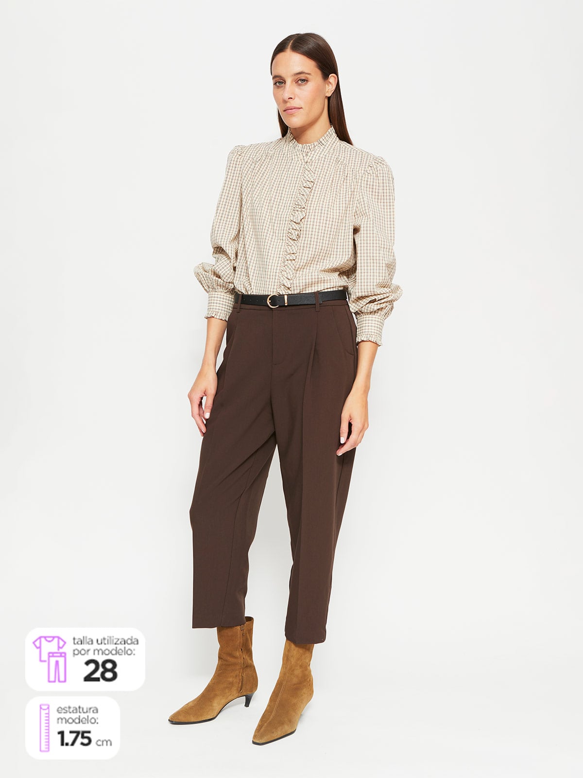PANTALÓN REGULAR MUJER MARQUIS SINTO - 1