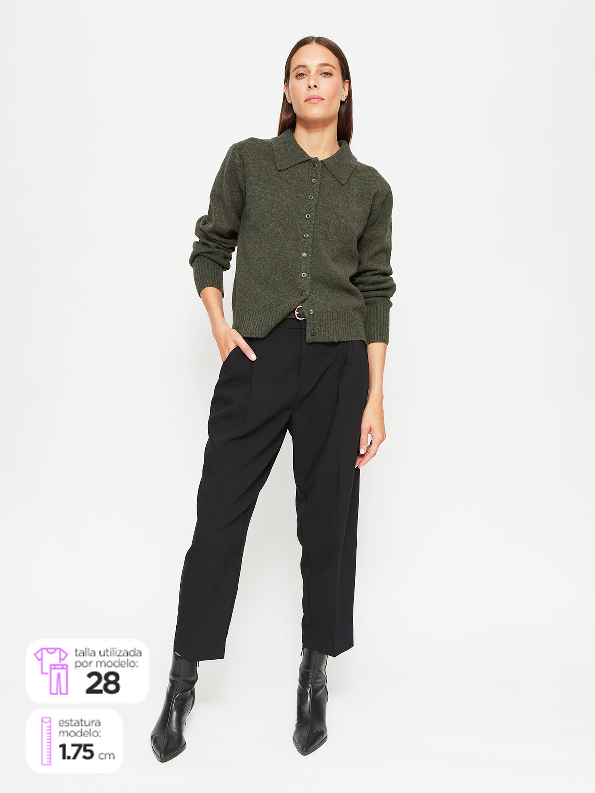 PANTALÓN REGULAR MUJER MARQUIS SINTO - 1